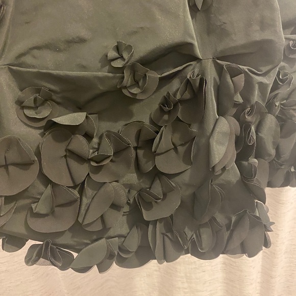 Black taffeta BCBG MAX AZRIA dress - Picture 2 of 6